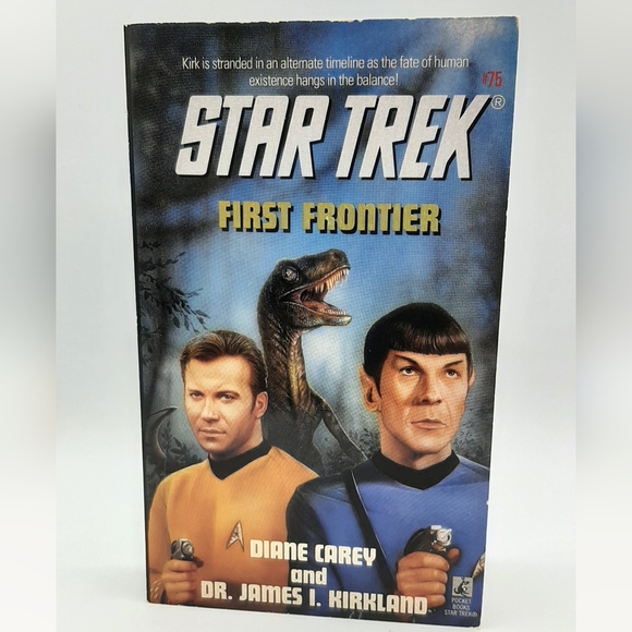 Star Trek: First Frontier Diane Carey Dr. James Kirkland Novel Paperback 1995 - Picture 1 of 6